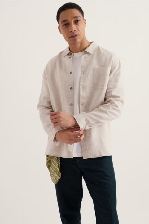 Men's Curator Linen Shirt
