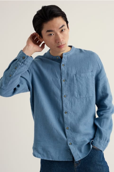 Men's Porlock Linen Shirt