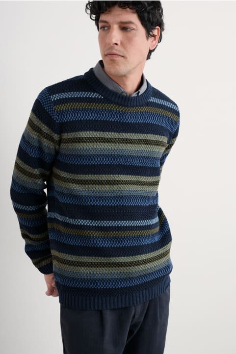 Men's Tynwen Striped Jumper Image
