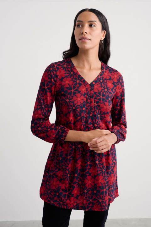 Peg Loom A-Line Jersey Tunic Image
