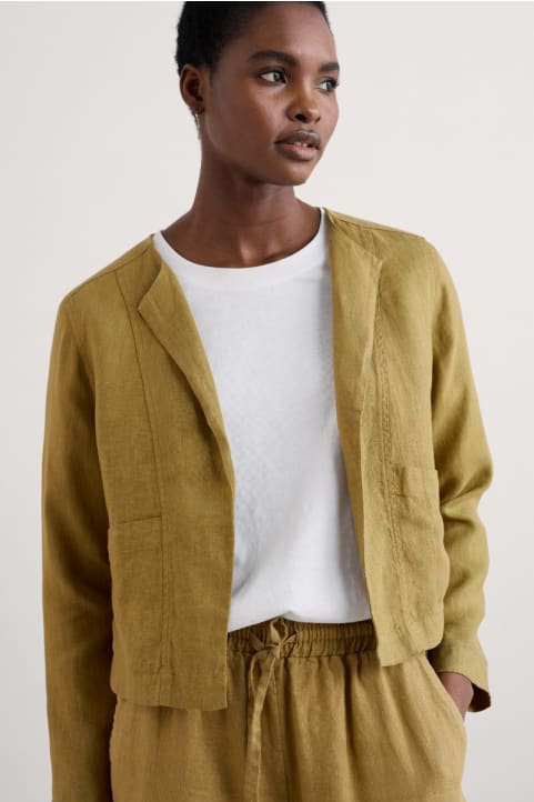 Country Lane Linen Jacket