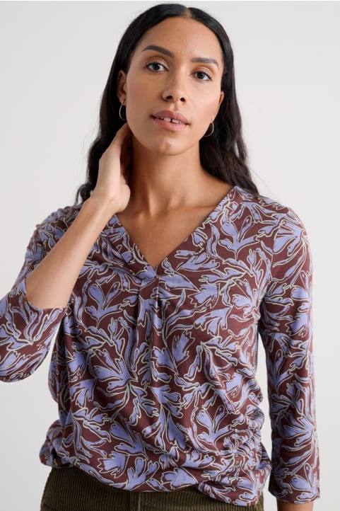 Barnoon 3/4 Sleeve Jersey Top Image