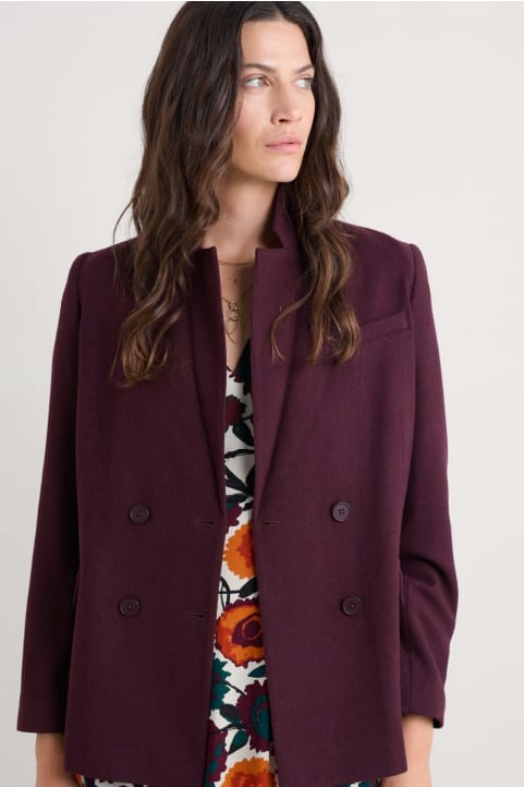 Lowena Wool-Blend Blazer Image