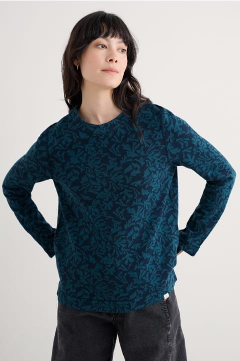 Gwennol Jacquard Jersey Top Image