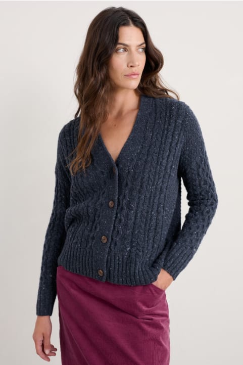 Newlyn Cardigan Made With Merino Wool Image