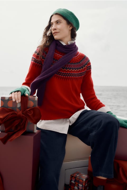Gurnard's Head Fair Isle Jumper Image