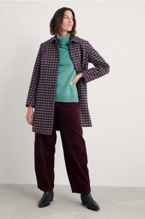 Avens Cord Barrel Leg Trouser