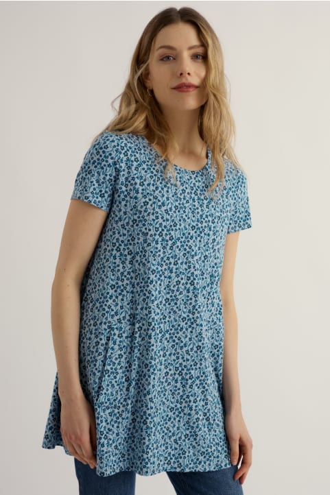Screenprint Jersey A-Line Tunic Image