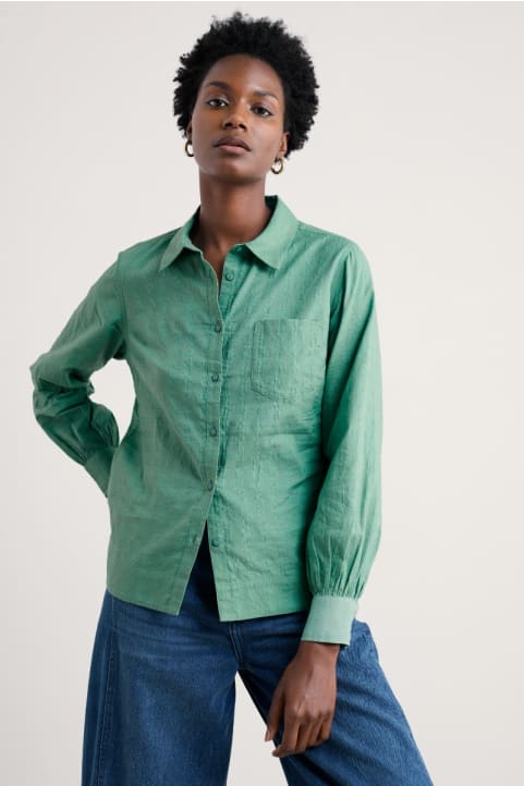 Isla Organic Cotton Shirt Image