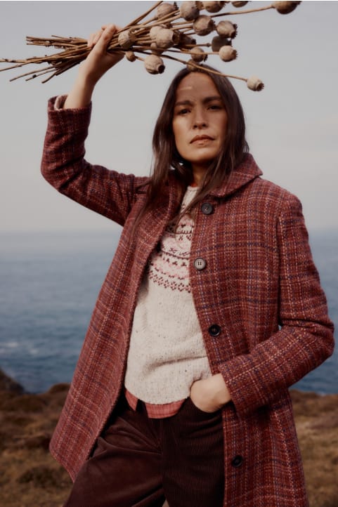 Wood Cabin Coat