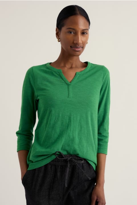 Carlyon Top in GOTS-Certified Organic Cotton Jersey Image