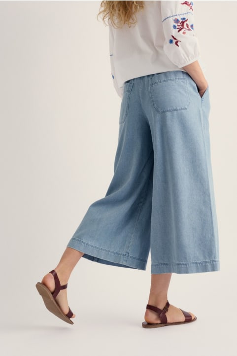 Eskelli Wide Leg Culotte Image