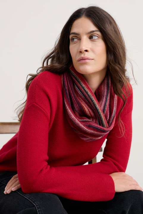 Fruity Snood Made With Merino Wool Image