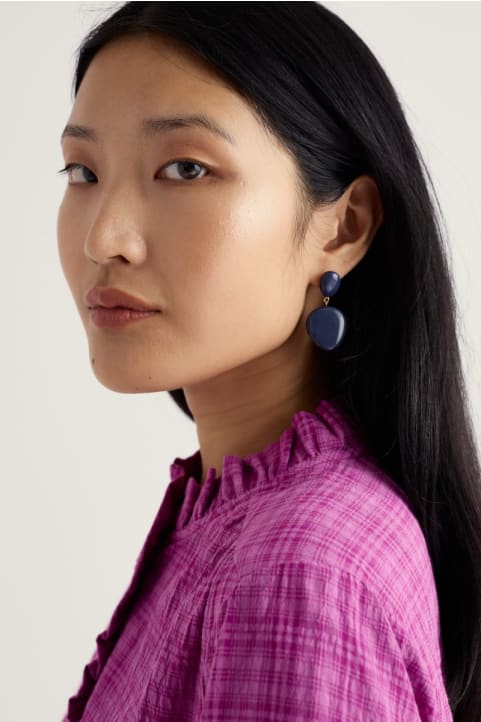 Snowdrop Resin Bead Earrings Image