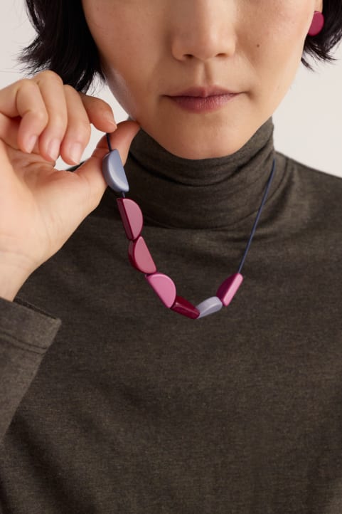 Demelza Ceramic Beaded Necklace Image
