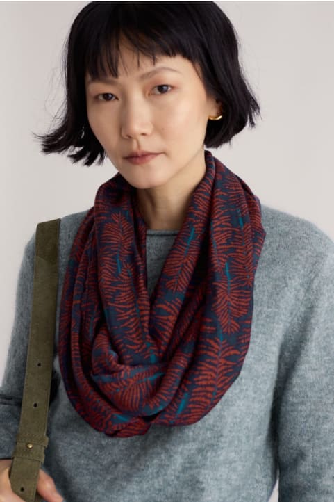 Pentillie Organic Cotton and TENCEL™ Modal Blend Snood