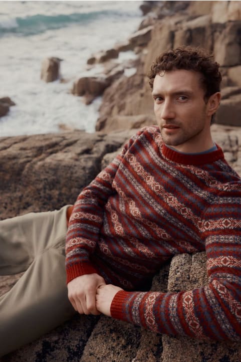 Men's Carracks Fair Isle Jumper