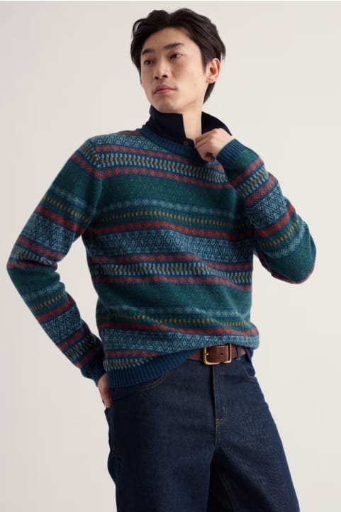 Men's Polventon Fair Isle Jumper