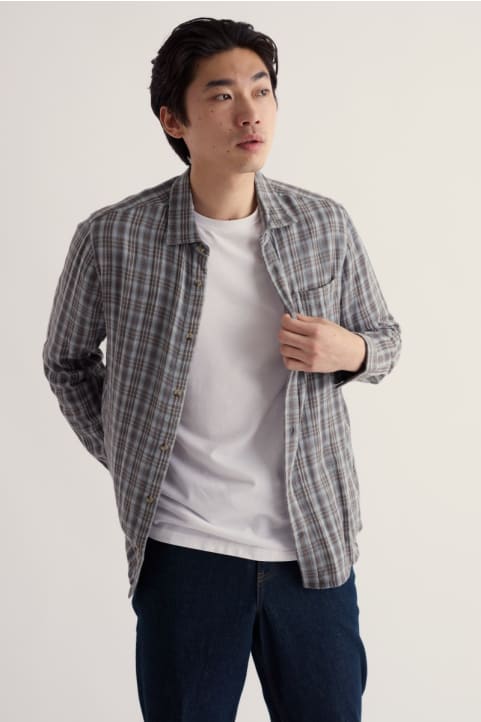 Men's Murex Organic Cotton Shirt Model Image