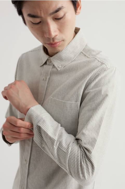 Men's Jenken Striped Oxford Shirt