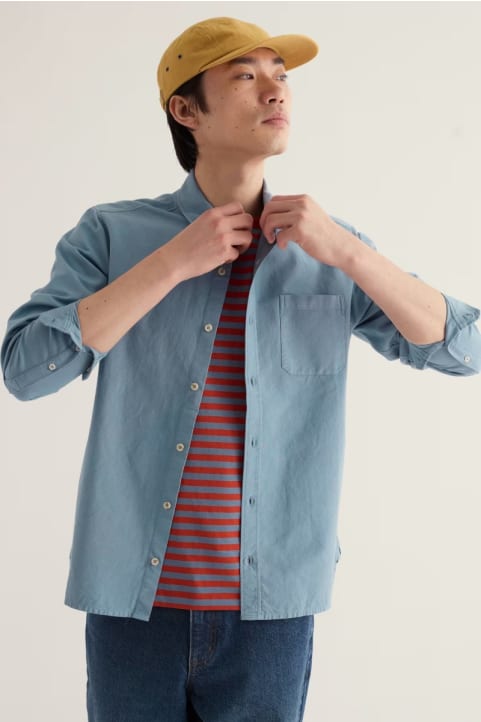 Men's Jenken Garment Dyed Oxford Shirt