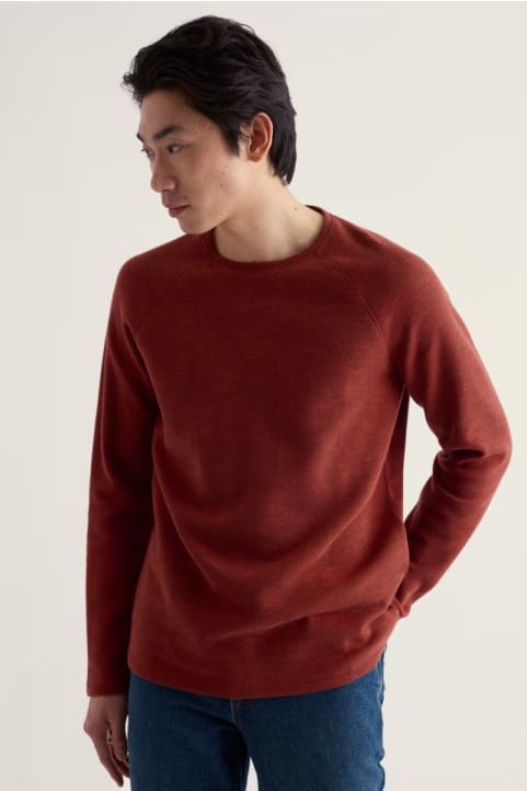 Men's Kerrier Crew Neck Organic Cotton Jersey Top