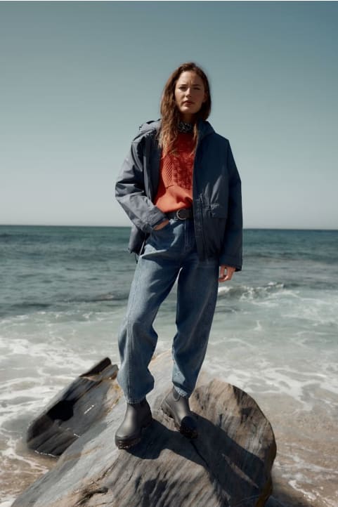 Portheras Oversized Waterproof Jacket