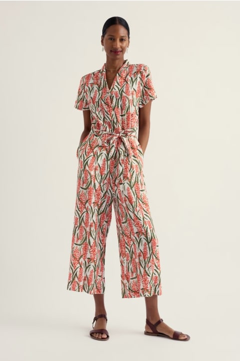 Treen Cove Linen Jumpsuit