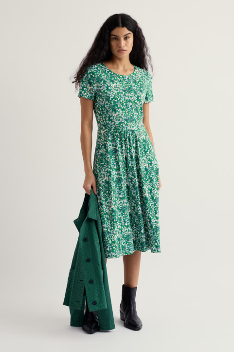April Short Sleeve Dress Image