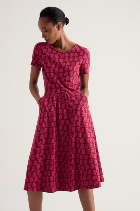 April Short Sleeve Dress