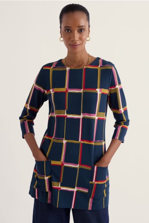 Tall Waves Jersey Tunic