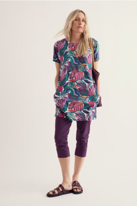 Ocean Gaze Jersey Tunic