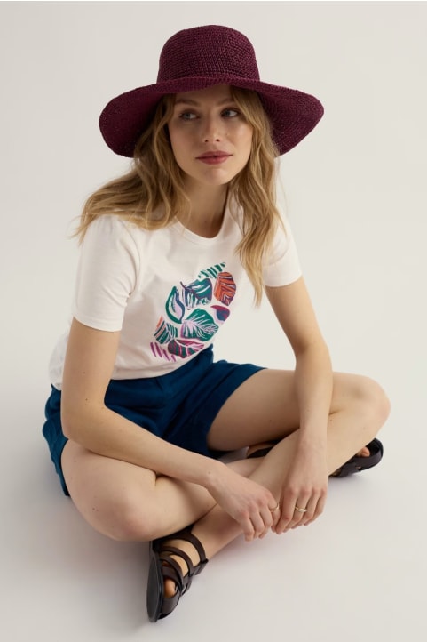 Printing Ink Organic Cotton T-Shirt