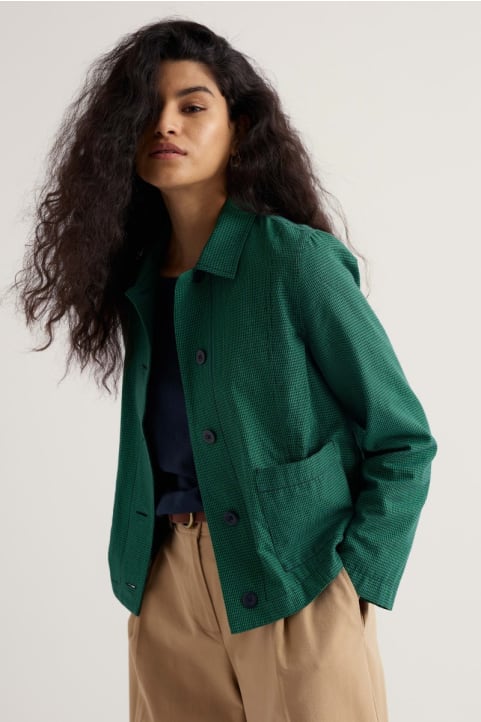 Carnon Downs Jacket in GOTS-Certified Organic Cotton