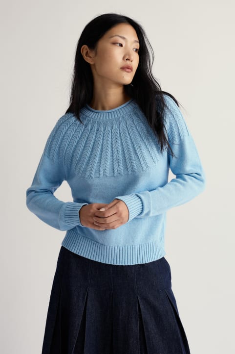 Stone Chat Organic Cotton Jumper Image