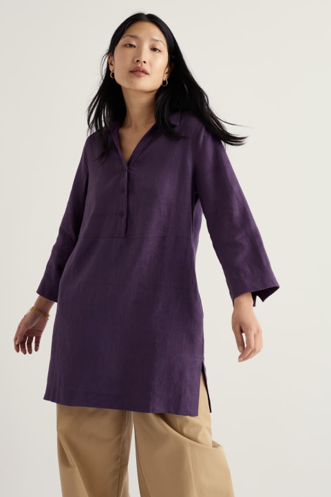 Early Sun Linen Tunic Image