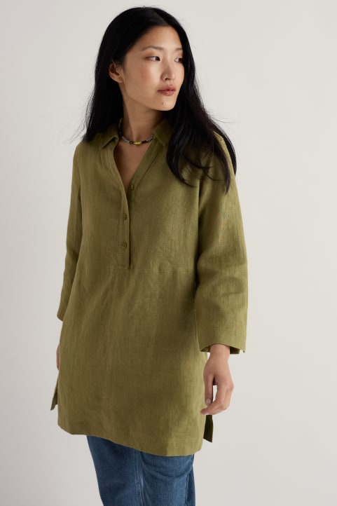 Early Sun Linen Tunic Image