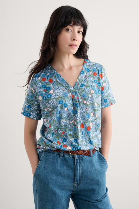 Barnoon Jersey Printed Short-Sleeve Top Image