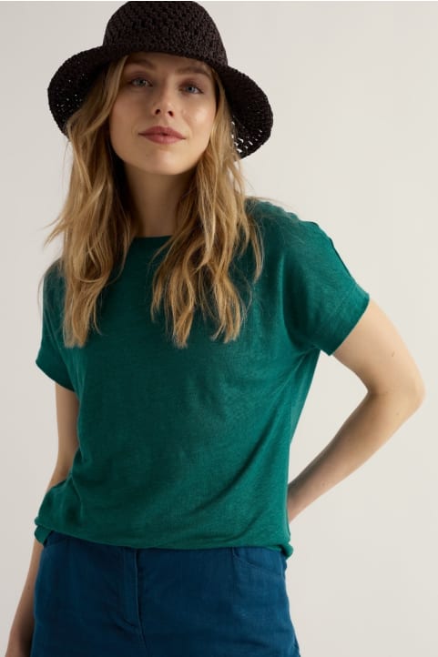 Carn Cove Linen T-Shirt