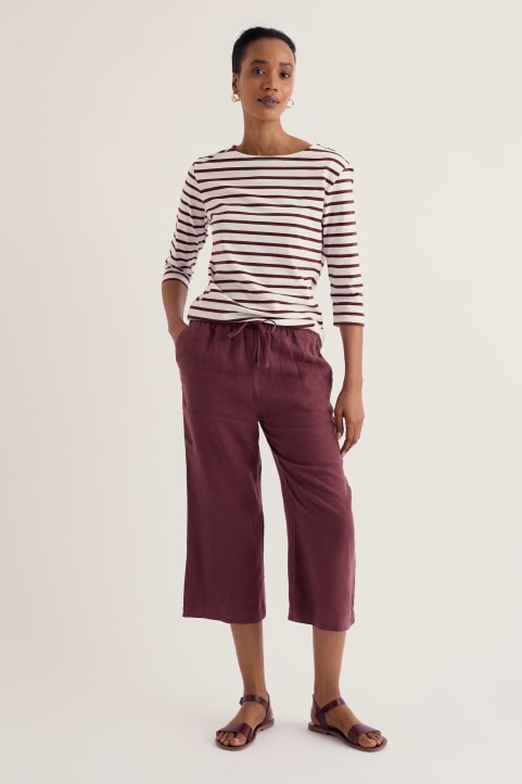Tide Flow Linen Crops Image