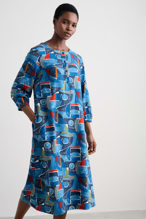 Sea Call A-line Dress Model Image