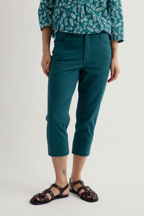 Albert Quay Slim Capri Trousers