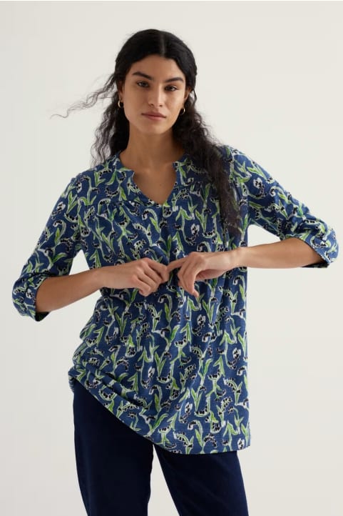 Sithney Tunic in GOTS-Certified Organic Cotton Jersey Image