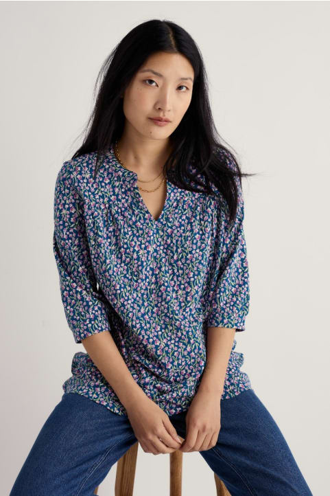 Sithney Tunic in GOTS-Certified Organic Cotton Jersey Image