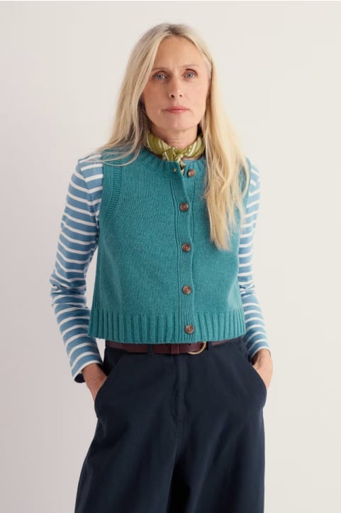 Derwenn Button Down Vest