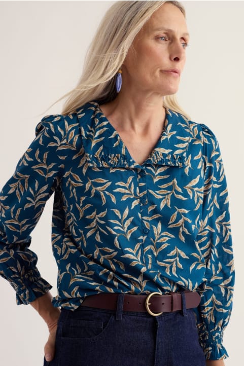 Ysella Top in GOTS-Certified Organic Cotton