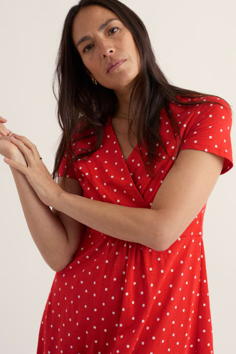 Chapelle Dress in GOTS-Certified Organic Cotton Jersey Image