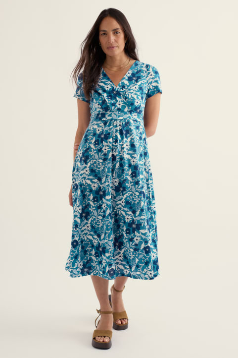 Chapelle Dress in GOTS-Certified Organic Cotton Jersey Image