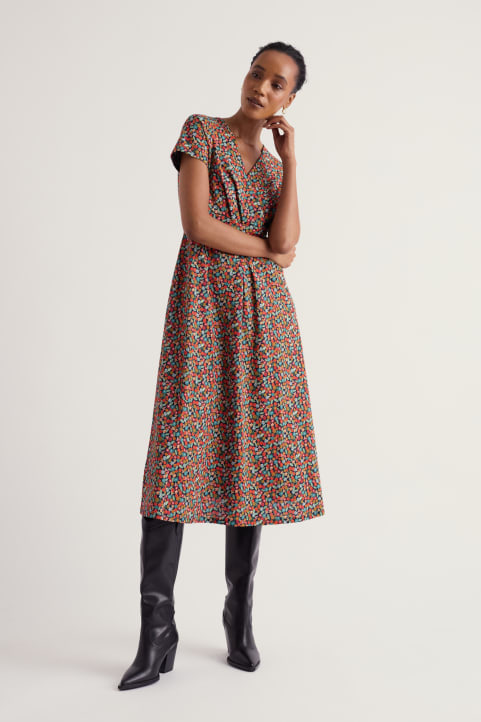 Chapelle Dress in GOTS-Certified Organic Cotton Jersey Image