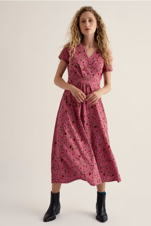 Chapelle Dress in GOTS-Certified Organic Cotton Jersey